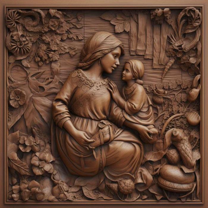 نموذج ثلاثي الأبعاد لآلة CNC 3D Art 